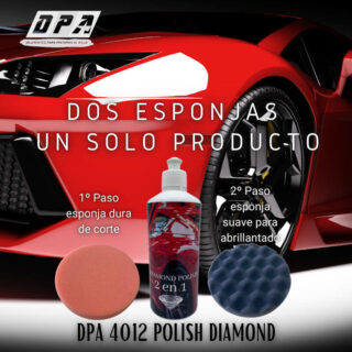 Kit para pulir esponjas más pulimento DIAMOND Polish 4013