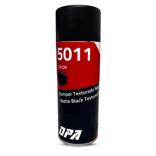 DPA 5011 Bumper Spray negro texturado acabado original para plásticos y parachoques 400ml