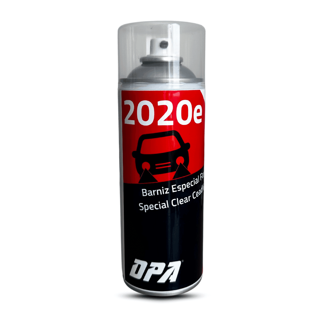 DPA 2020e Barniz de faros en Spray, protección UV y acabado cristalino 400ml