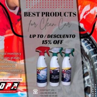Pack perfecto para la limpieza de coches (15% Descuento)